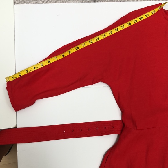 Aritzia/Wilfred Viscose/linen dress - red - S - Picture 9 of 13